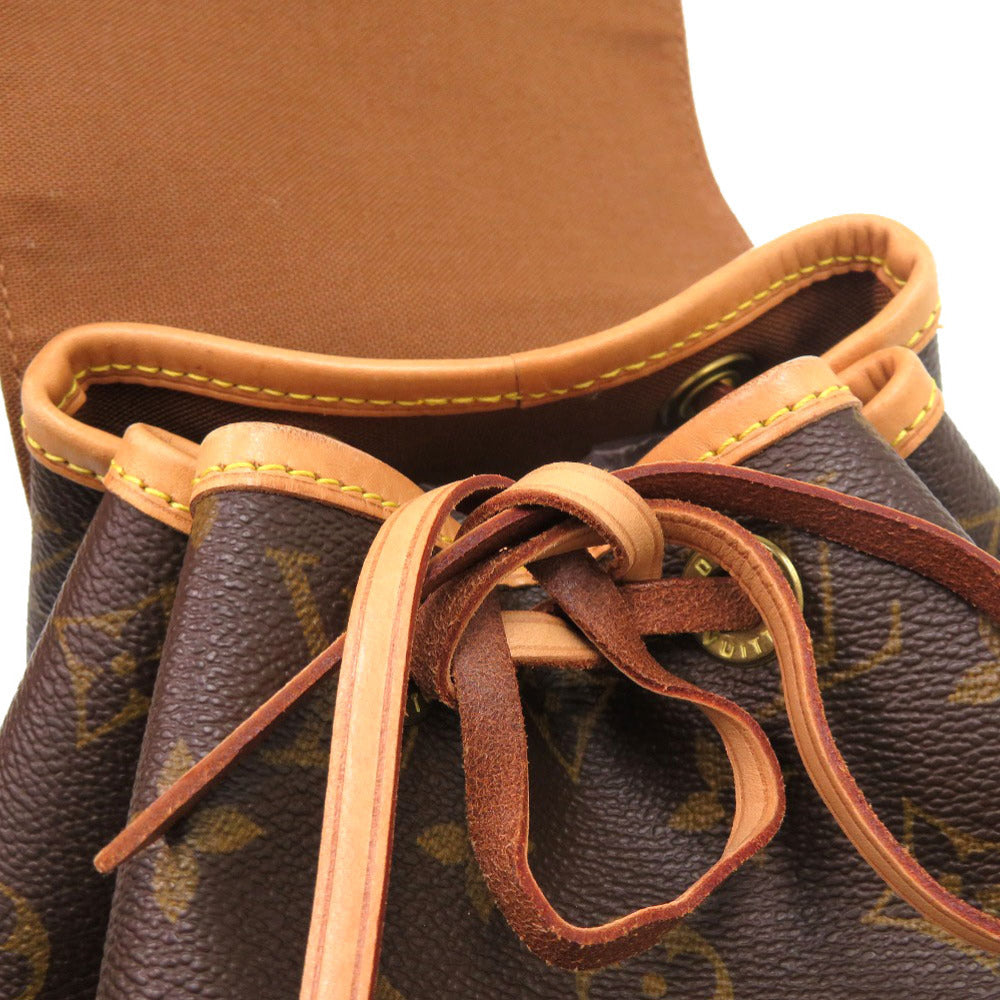 LOUIS VUITTON Backpack M51136 Monogram canvas Brown Monogram MontsourisMM