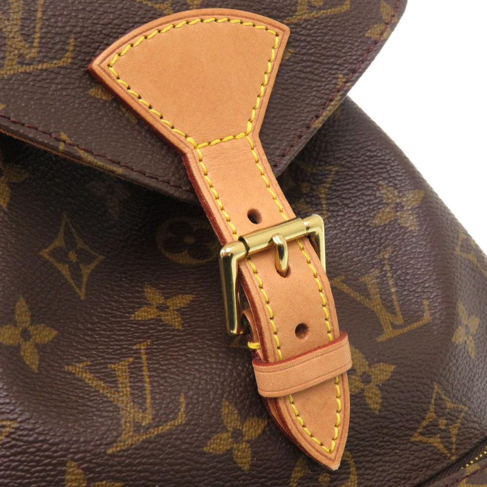 LOUIS VUITTON Backpack M51136 Monogram canvas Brown Monogram MontsourisMM