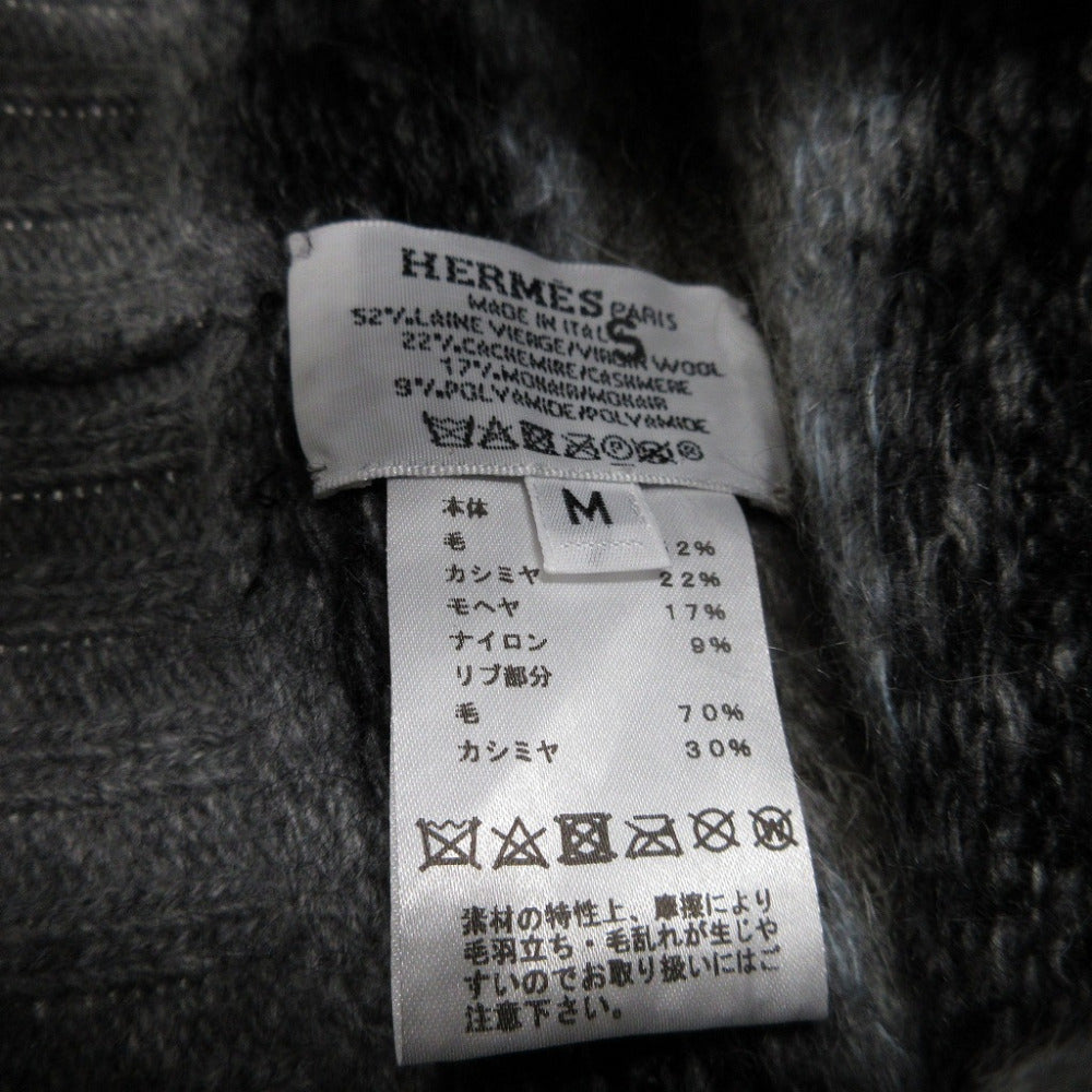 HERMES Other hats Cashmere, Wool gray M