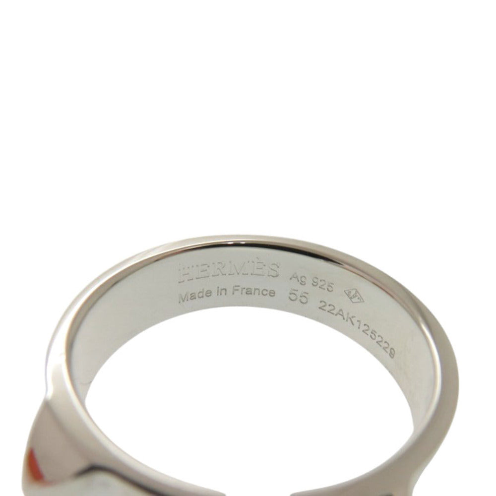 HERMES Ring H115607B Silver925 Silver Cory Edssian Women 55 Used