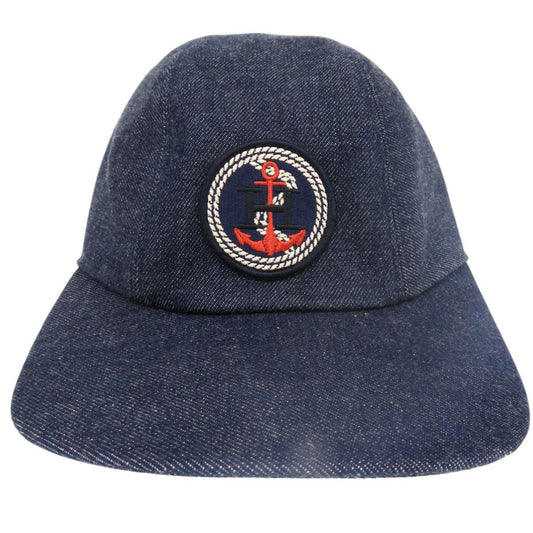 HERMES Other hats cotton Indigo 59