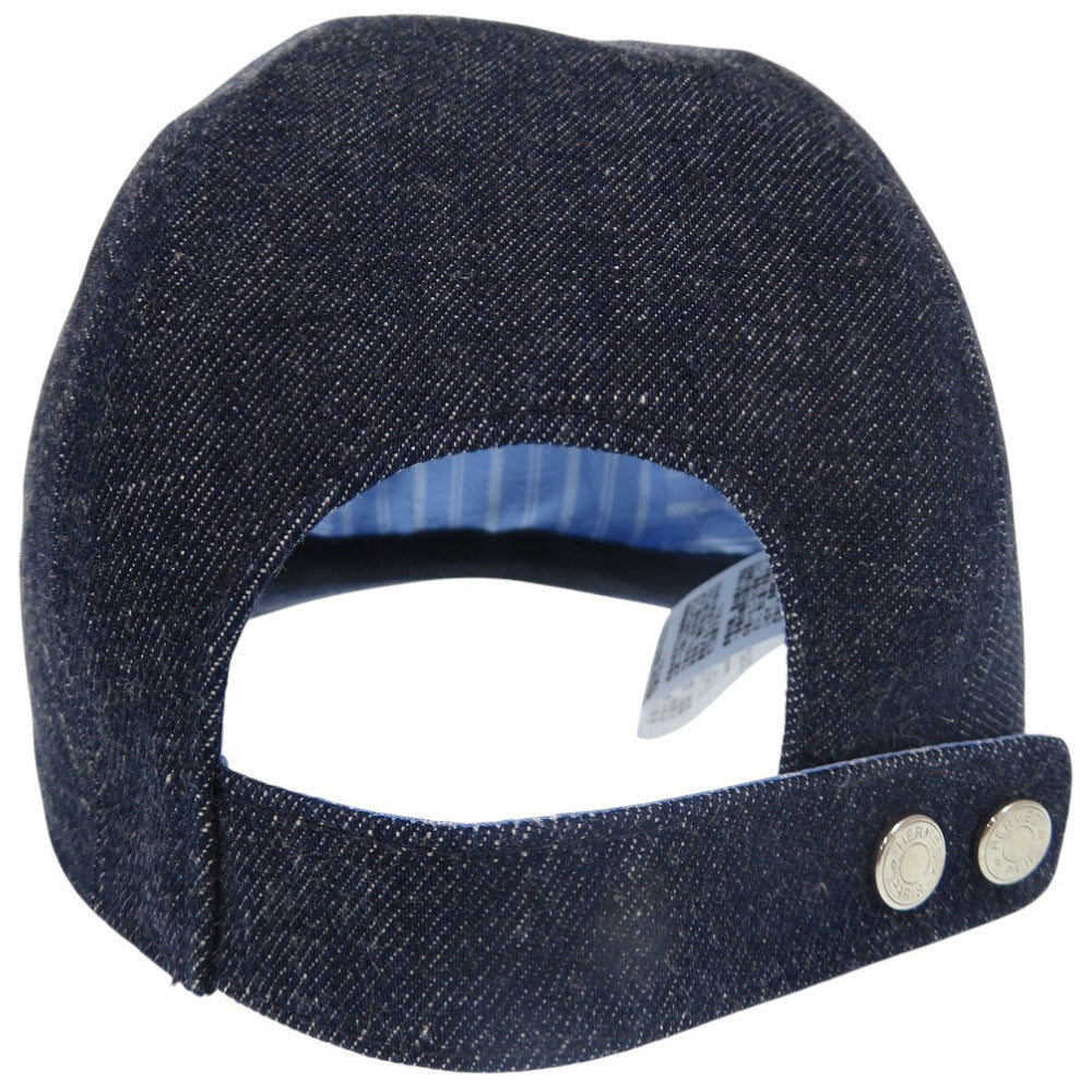 HERMES Other hats cotton Indigo 59