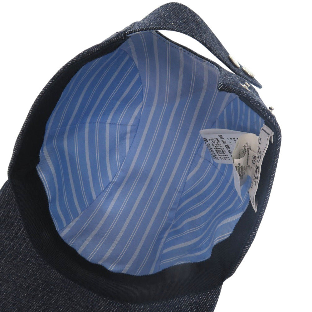 HERMES Other hats cotton Indigo 59