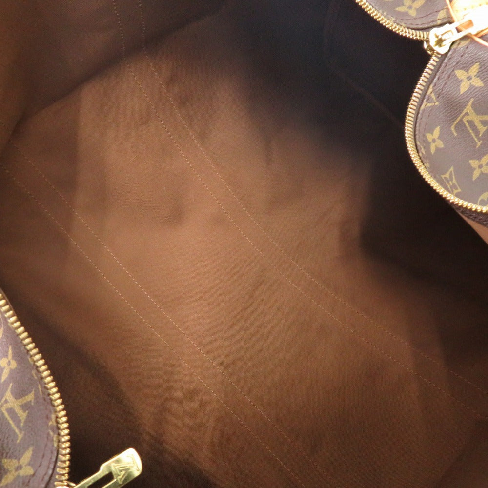 LOUIS VUITTON Boston Duffel bag M41424 Monogram canvas Brown Monogram Keepall 55 mens Used