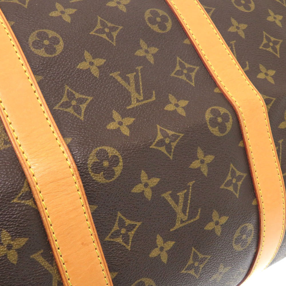 LOUIS VUITTON Boston Duffel bag M41424 Monogram canvas Brown Monogram Keepall 55 mens Used