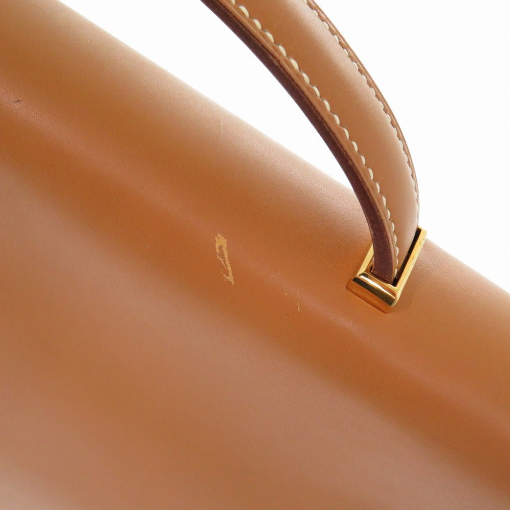 HERMES Briefcase Vaux Chamonix natural vintage Danube 38