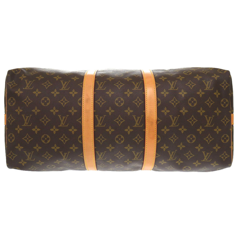 LOUIS VUITTON Boston Duffel bag M41416 Monogram canvas Brown Monogram Keepall bandouliere50