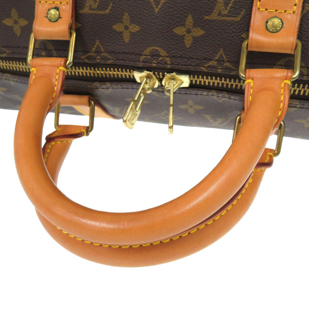 LOUIS VUITTON Boston Duffel bag M41416 Monogram canvas Brown Monogram Keepall bandouliere50