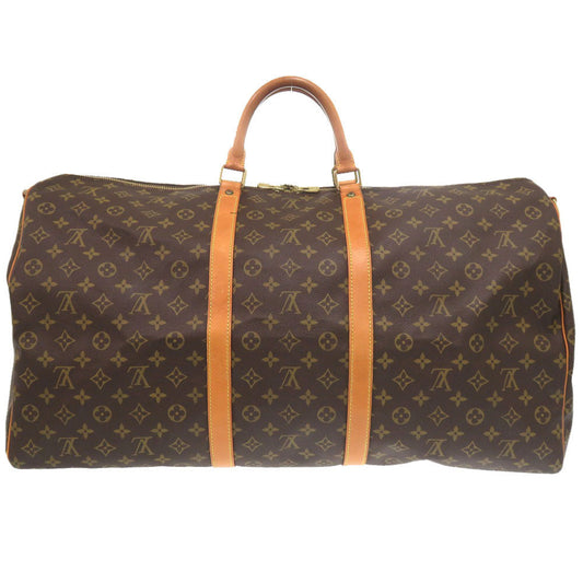 LOUIS VUITTON Boston Duffel bag M41412 Monogram canvas Brown Monogram Keepall bandouliere60