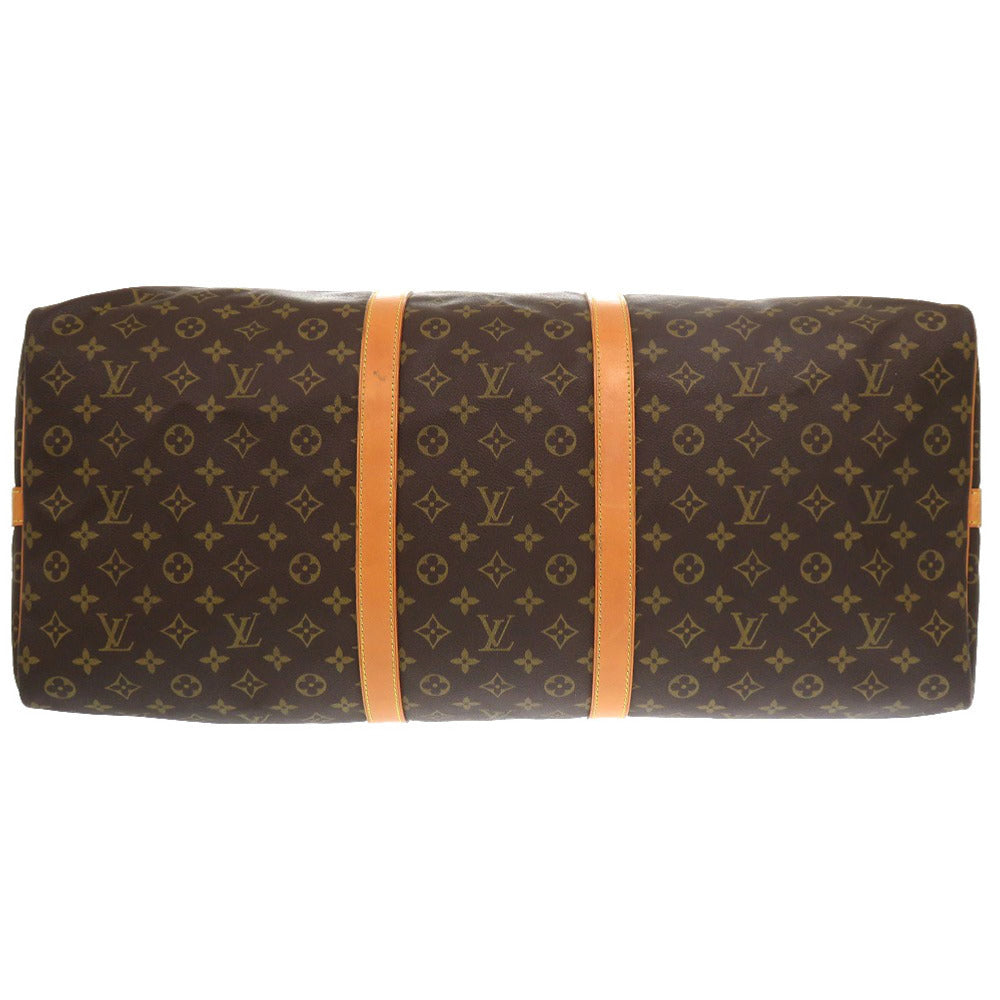 LOUIS VUITTON Boston Duffel bag M41412 Monogram canvas Brown Monogram Keepall bandouliere60