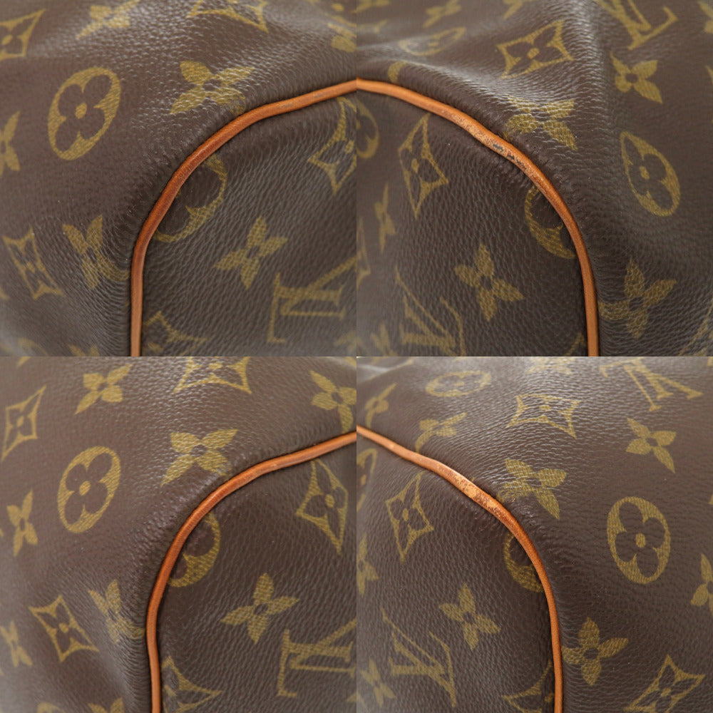 LOUIS VUITTON Boston Duffel bag M41412 Monogram canvas Brown Monogram Keepall bandouliere60