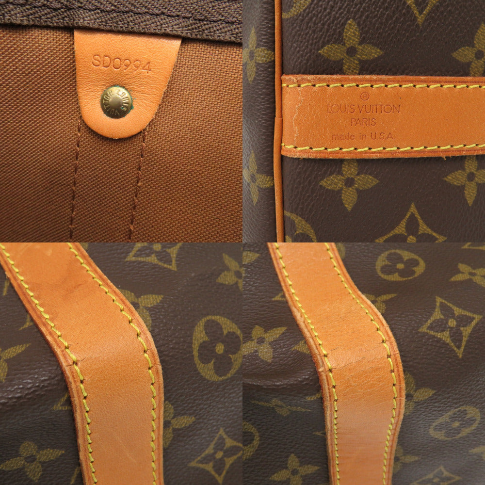 LOUIS VUITTON Boston Duffel bag M41412 Monogram canvas Brown Monogram Keepall bandouliere60