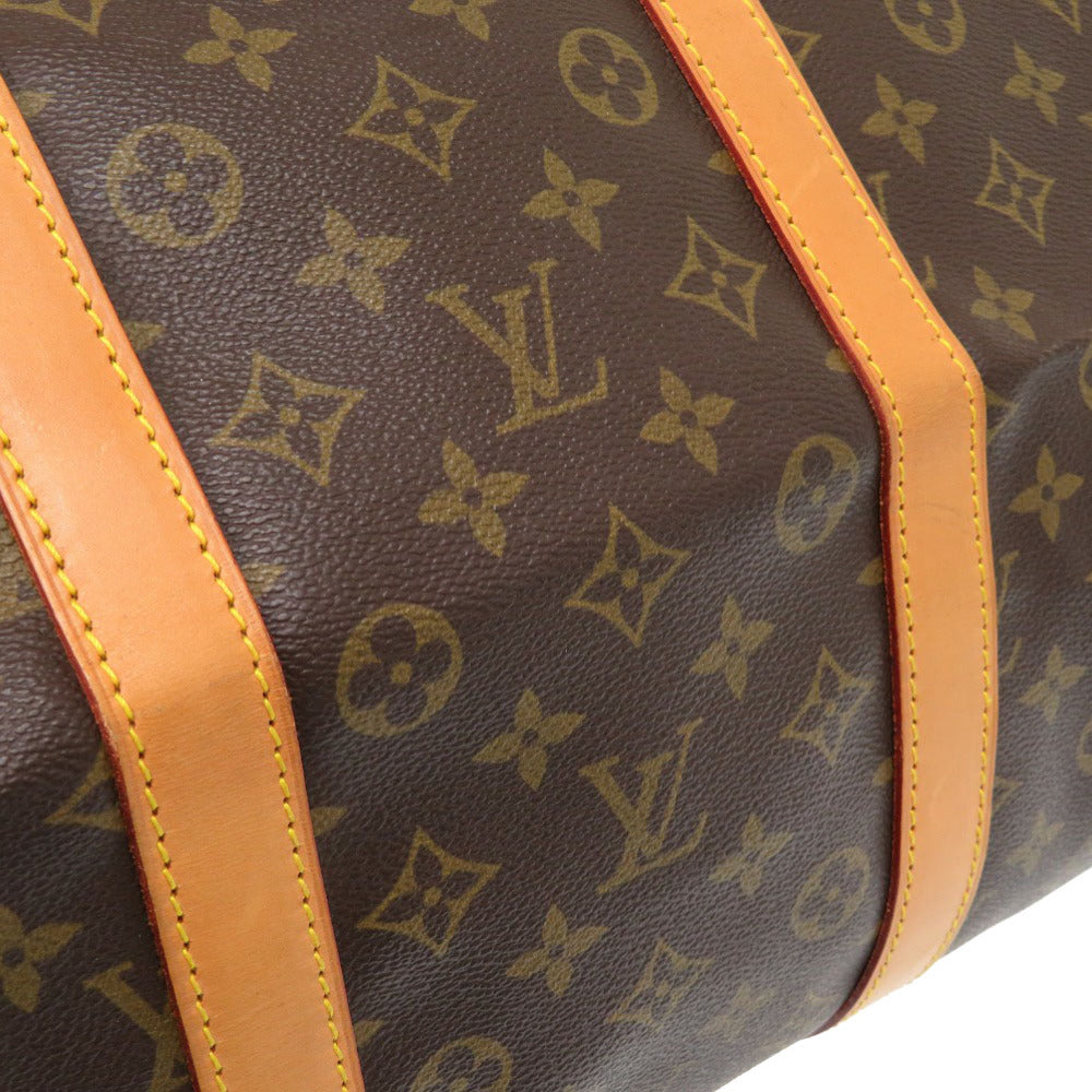 LOUIS VUITTON Boston Duffel bag M41424 Monogram canvas Brown Monogram Keepall 55