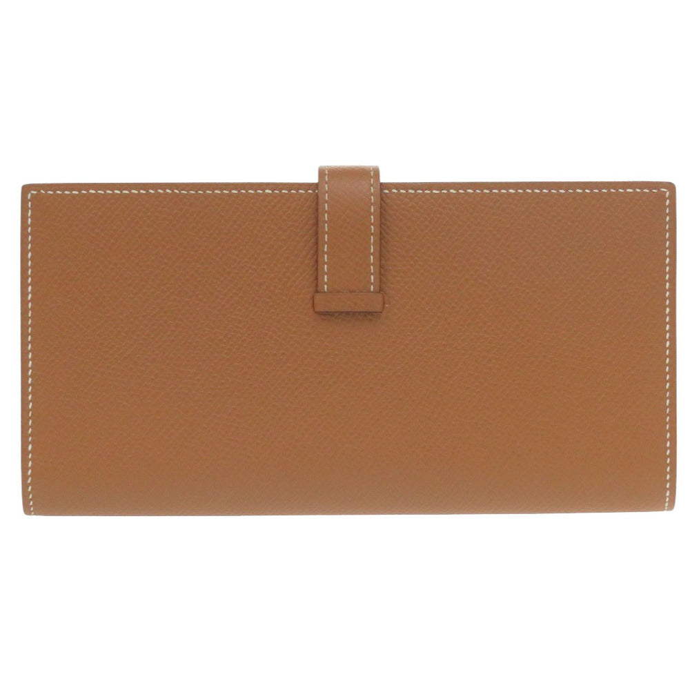 HERMES Long Wallet Purse Epsom gold Beansufla