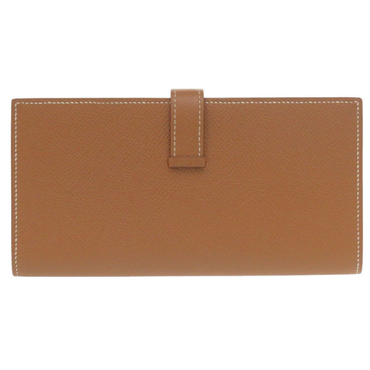 HERMES Long Wallet Purse Epsom gold Beansufla