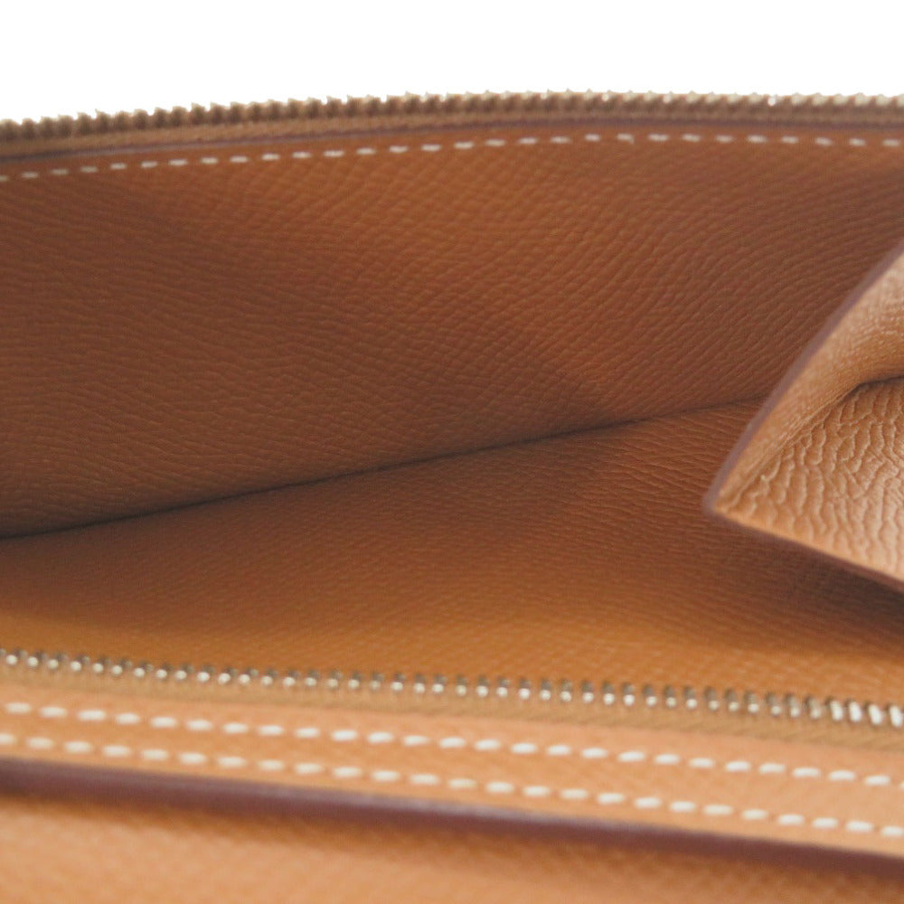 HERMES Long Wallet Purse Epsom gold Beansufla