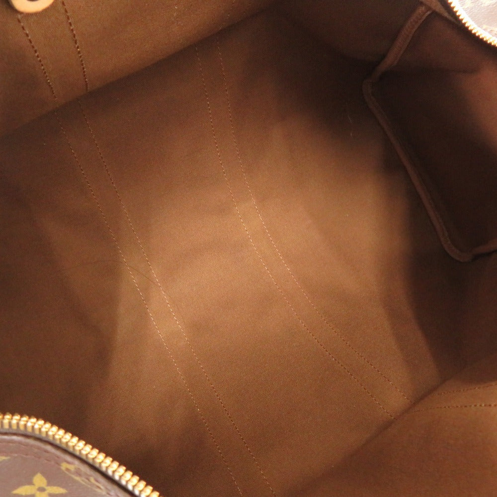 LOUIS VUITTON Boston Duffel bag M41428 Monogram canvas Brown Monogram Keepall 45 mens Used