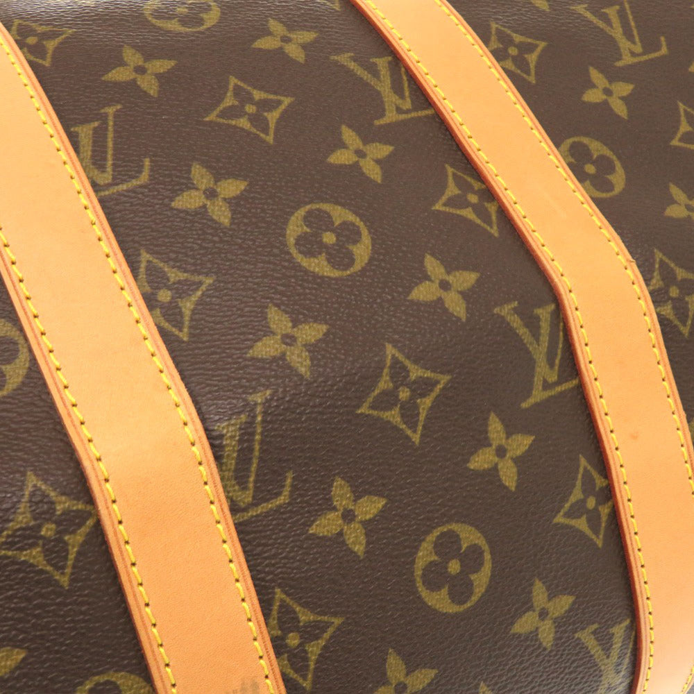LOUIS VUITTON Boston Duffel bag M41428 Monogram canvas Brown Monogram Keepall 45 mens Used