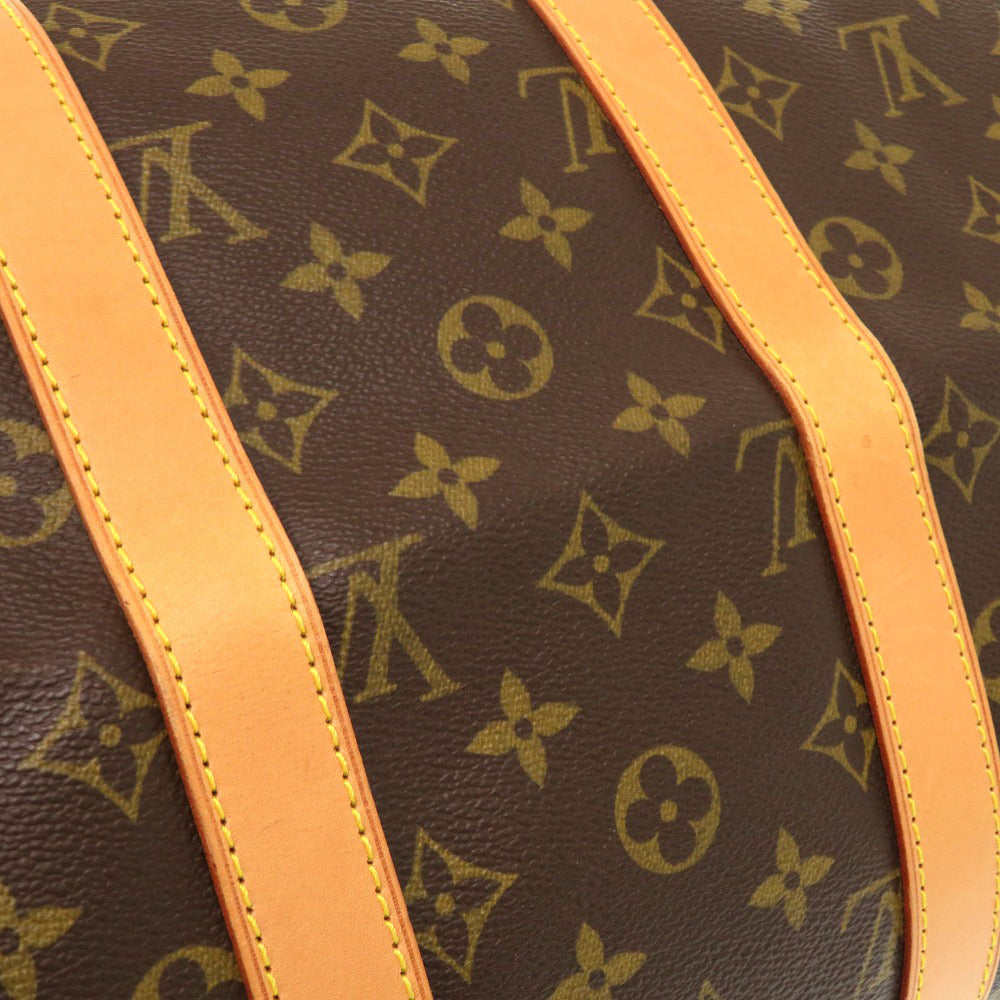 LOUIS VUITTON Boston Duffel bag M41428 Monogram canvas Brown Monogram Keepall 45 mens Used