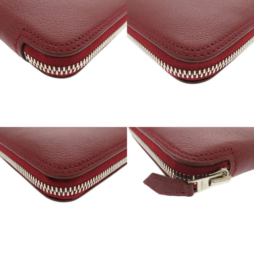 HERMES Tote Bag Buffl Rouge ash Silky Pop JEU DES OMNIBUS ET DAMES BLANCHES Omnibus Game and White Lady