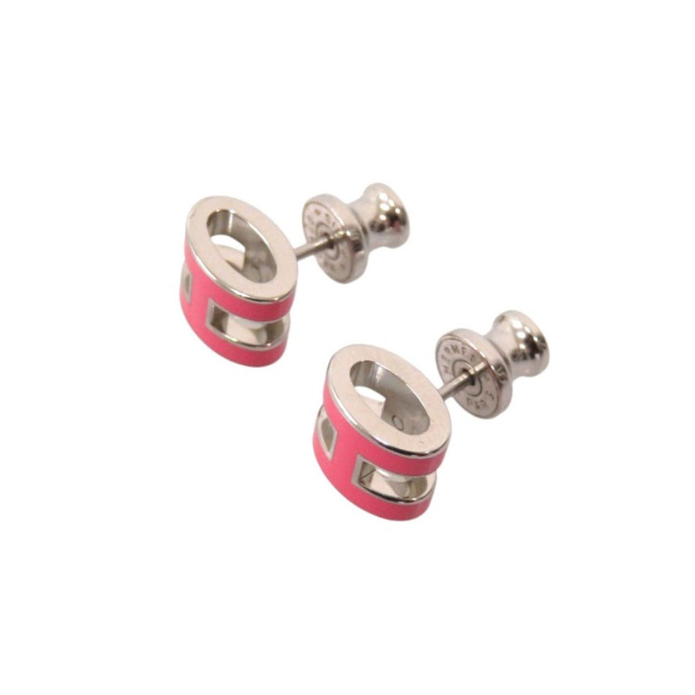 HERMES Pierce metal pink Pop ash