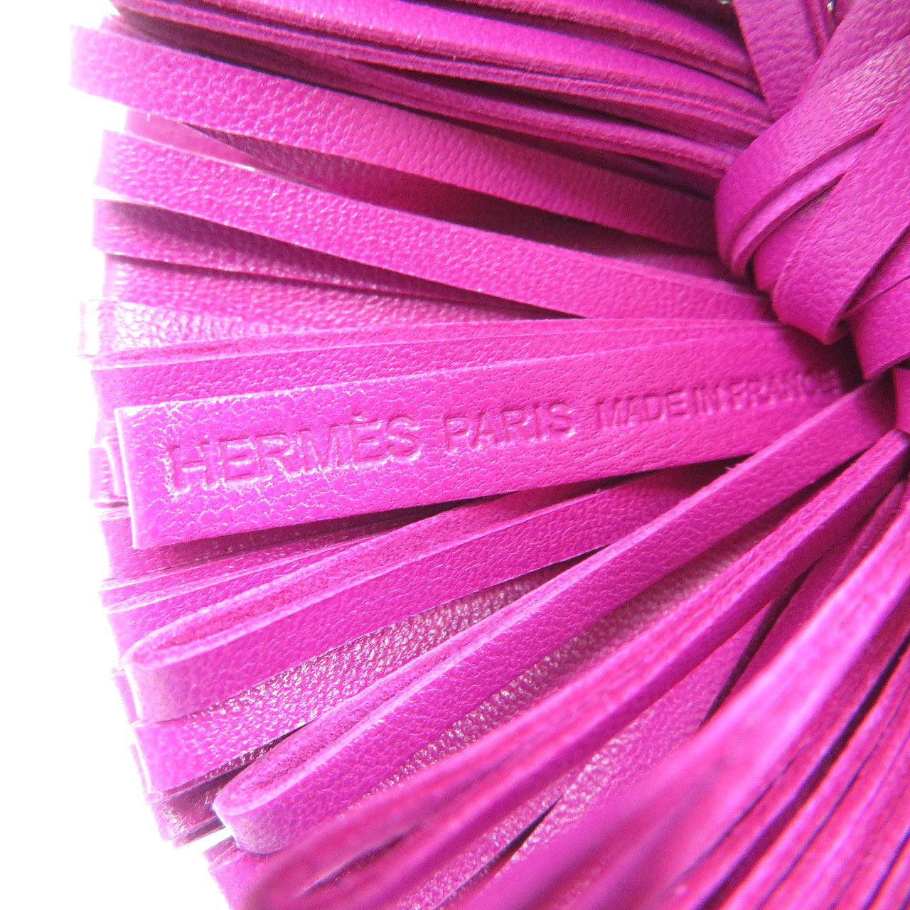 HERMES key ring Swift Rose purple Carmen