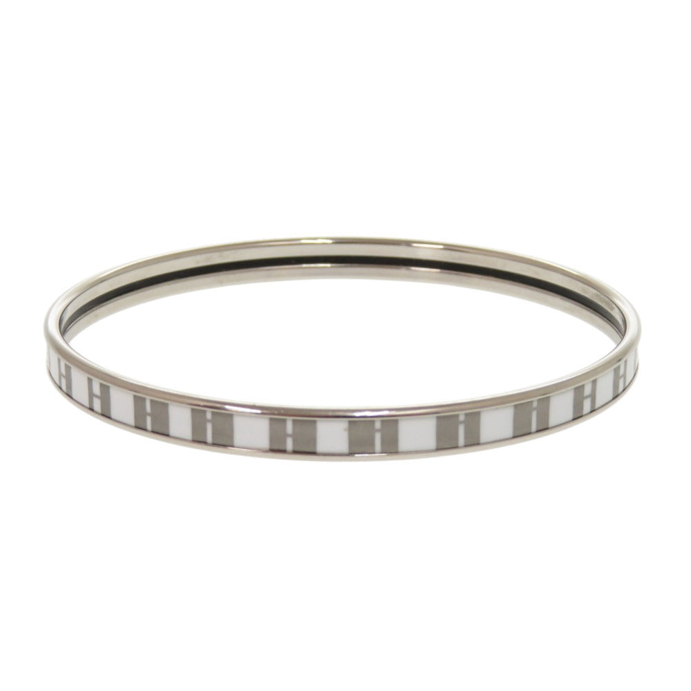 HERMES Bangle metal white Emaille PM
