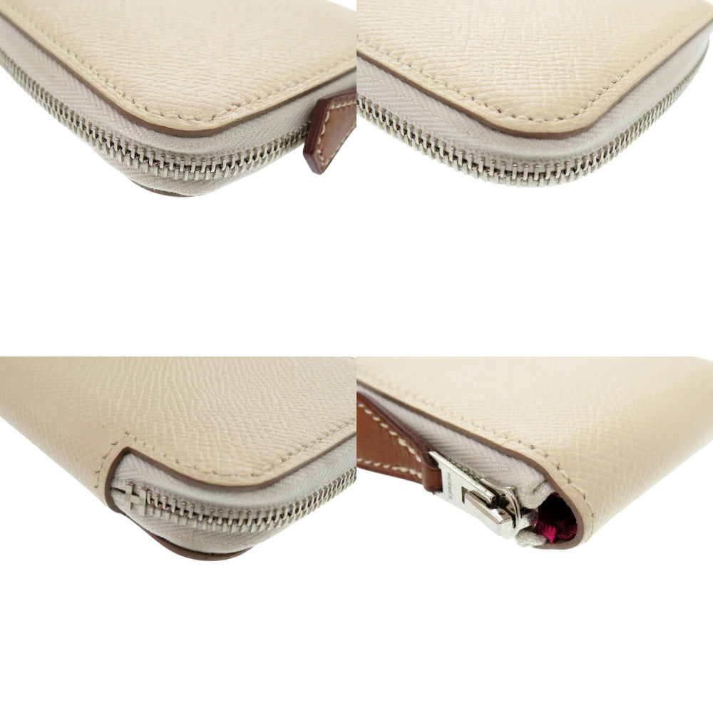 HERMES Coin case Epsom Kle Azap silk in compact