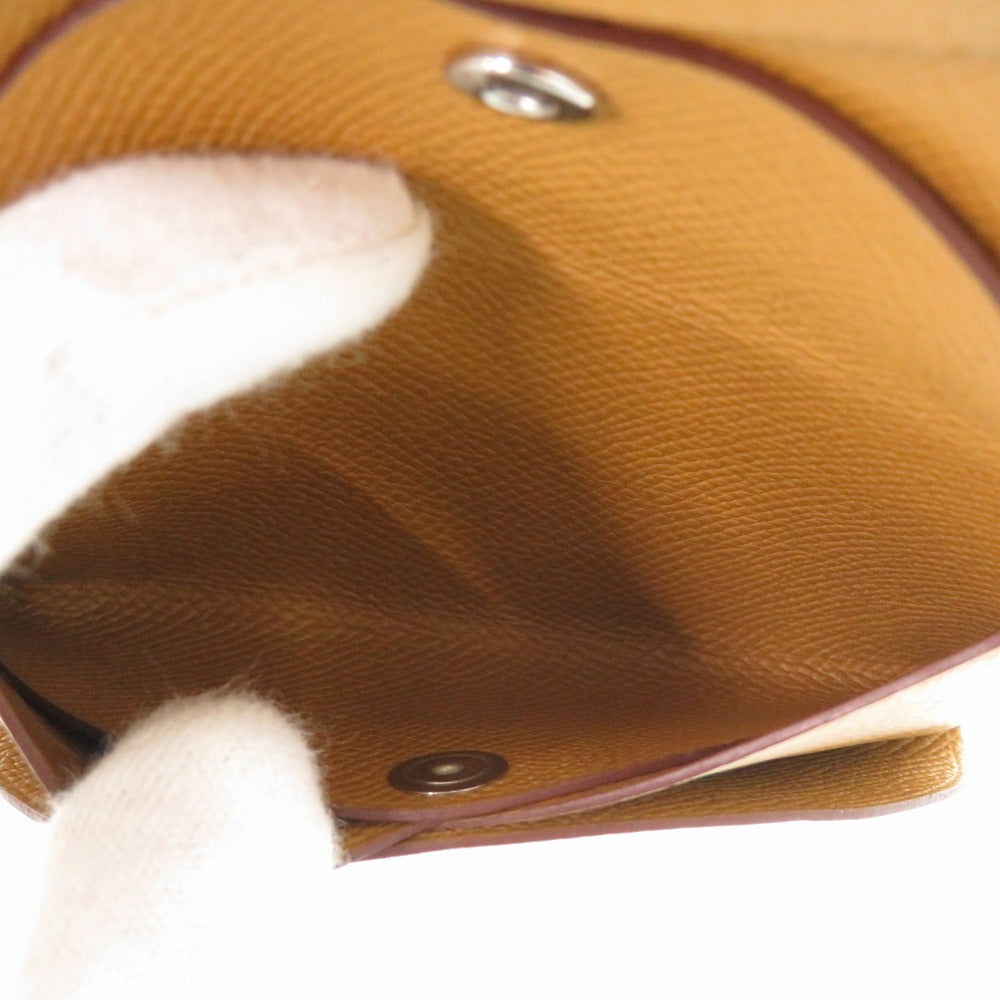 HERMES Coin case Epsom Sesame Calvi duo
