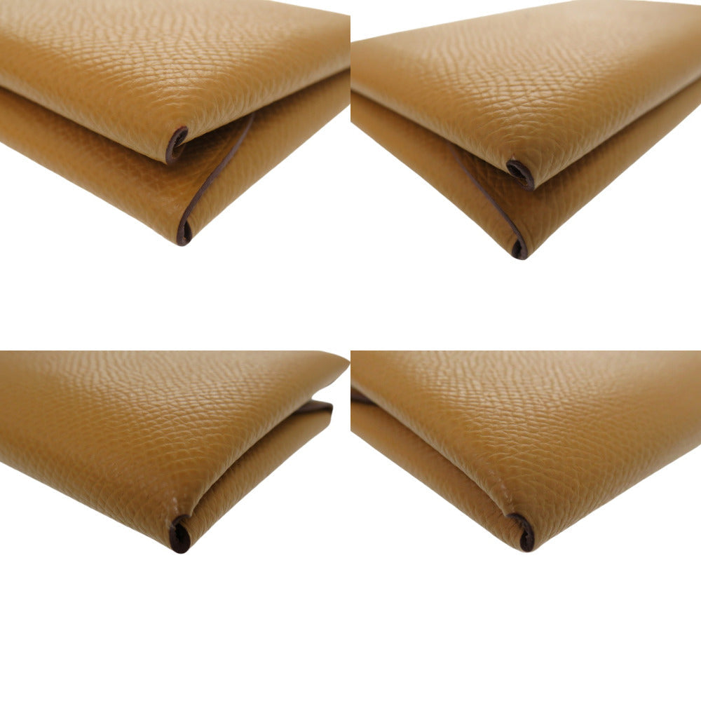 HERMES Coin case Epsom Sesame Calvi duo