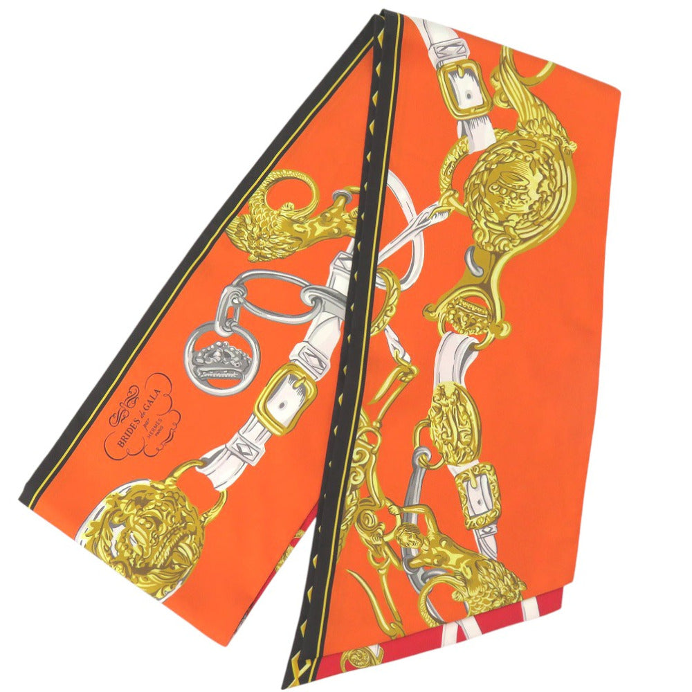 HERMES scarf silk multicolor Brides de Gala