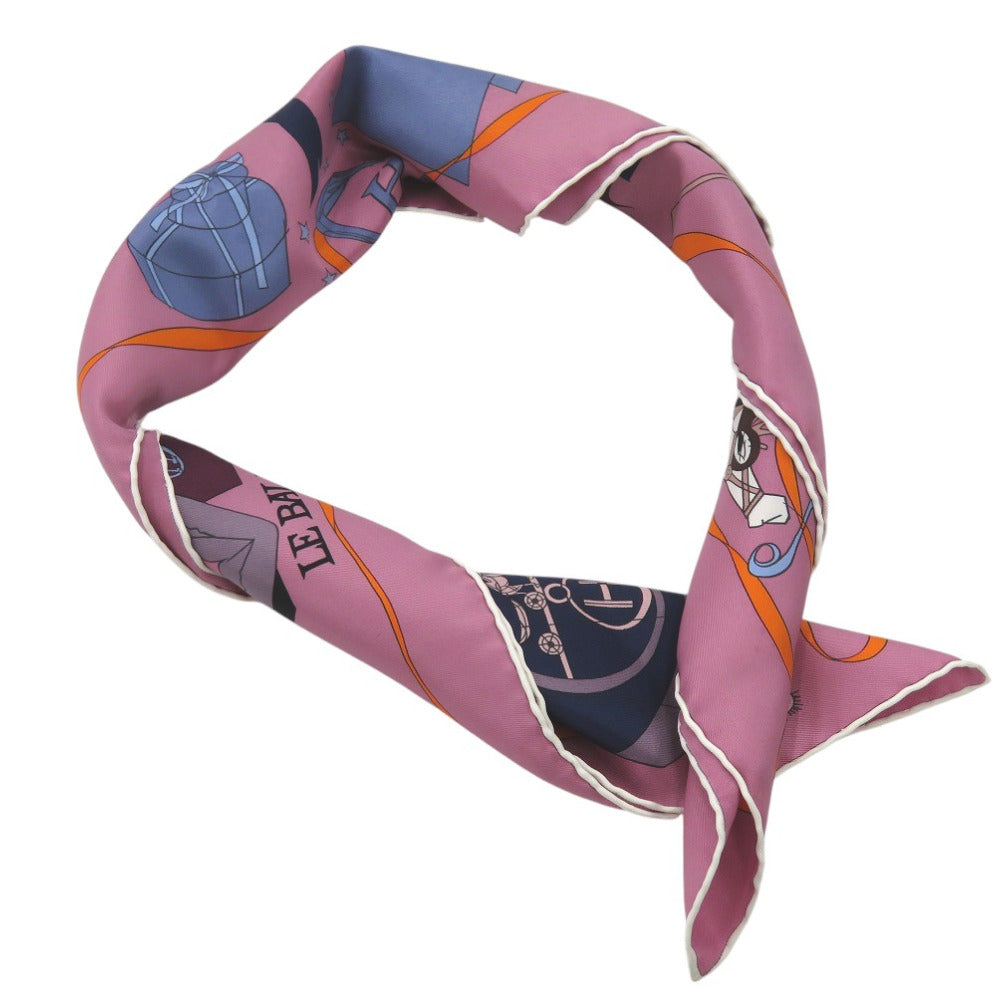 HERMES scarf silk multicolor Carre70 LE BAL MASQUE Masked Ball