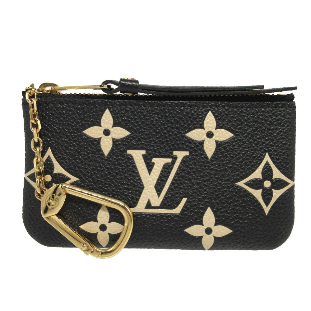 LOUIS VUITTON Coin case M80885 Monogram Ann Platt Noir Monogram Unplant Pochette Cre