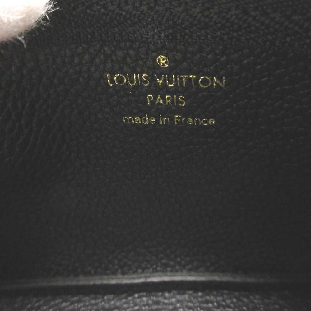 LOUIS VUITTON Coin case M80885 Monogram Ann Platt Noir Monogram Unplant Pochette Cre