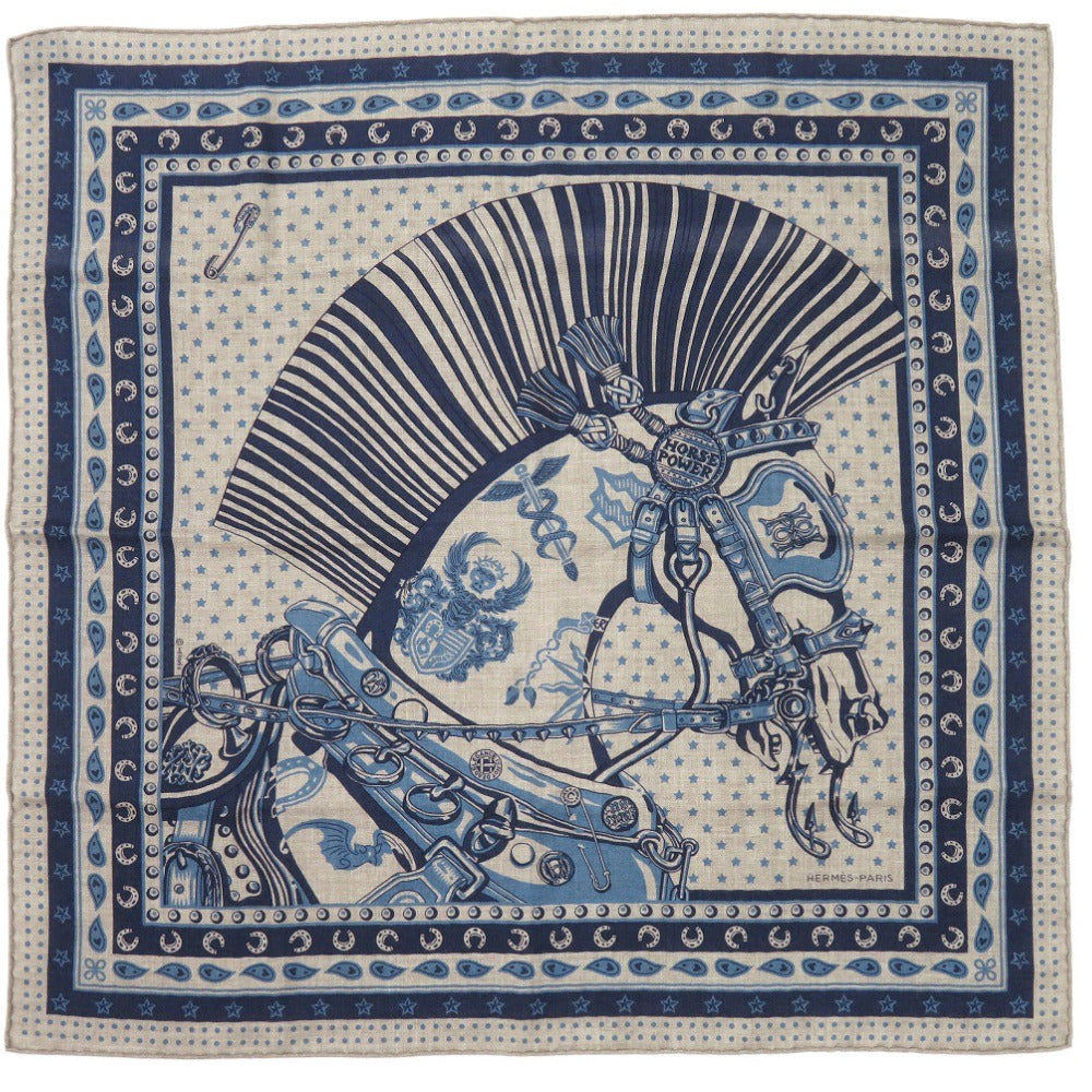 HERMES scarf silk Etope