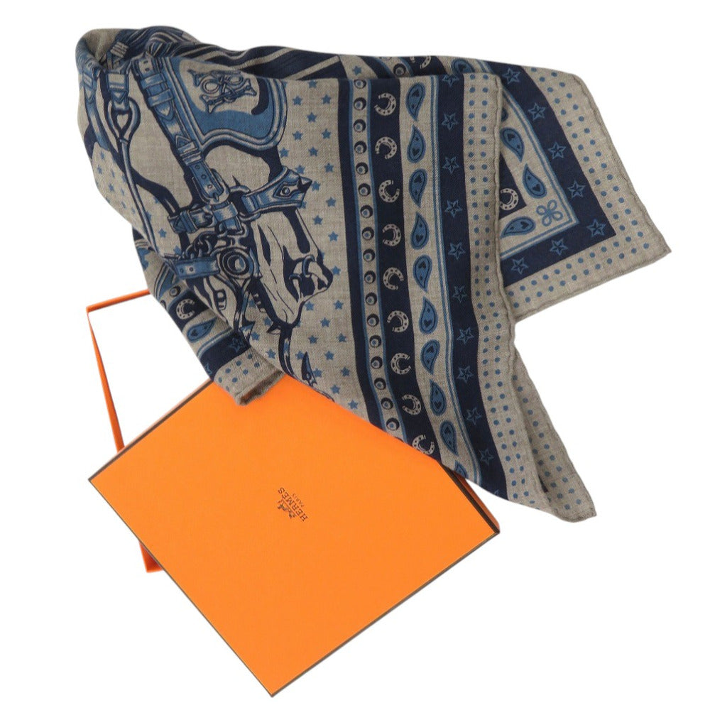 HERMES scarf silk Etope