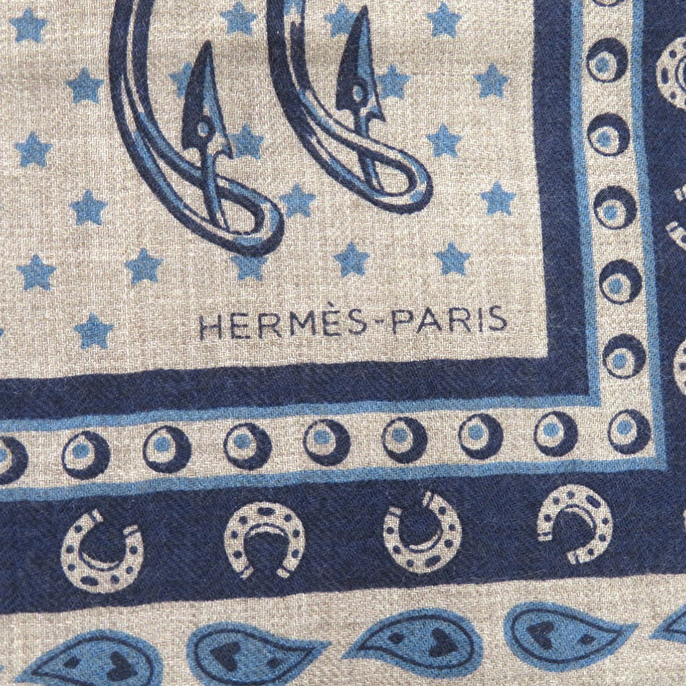 HERMES scarf silk Etope