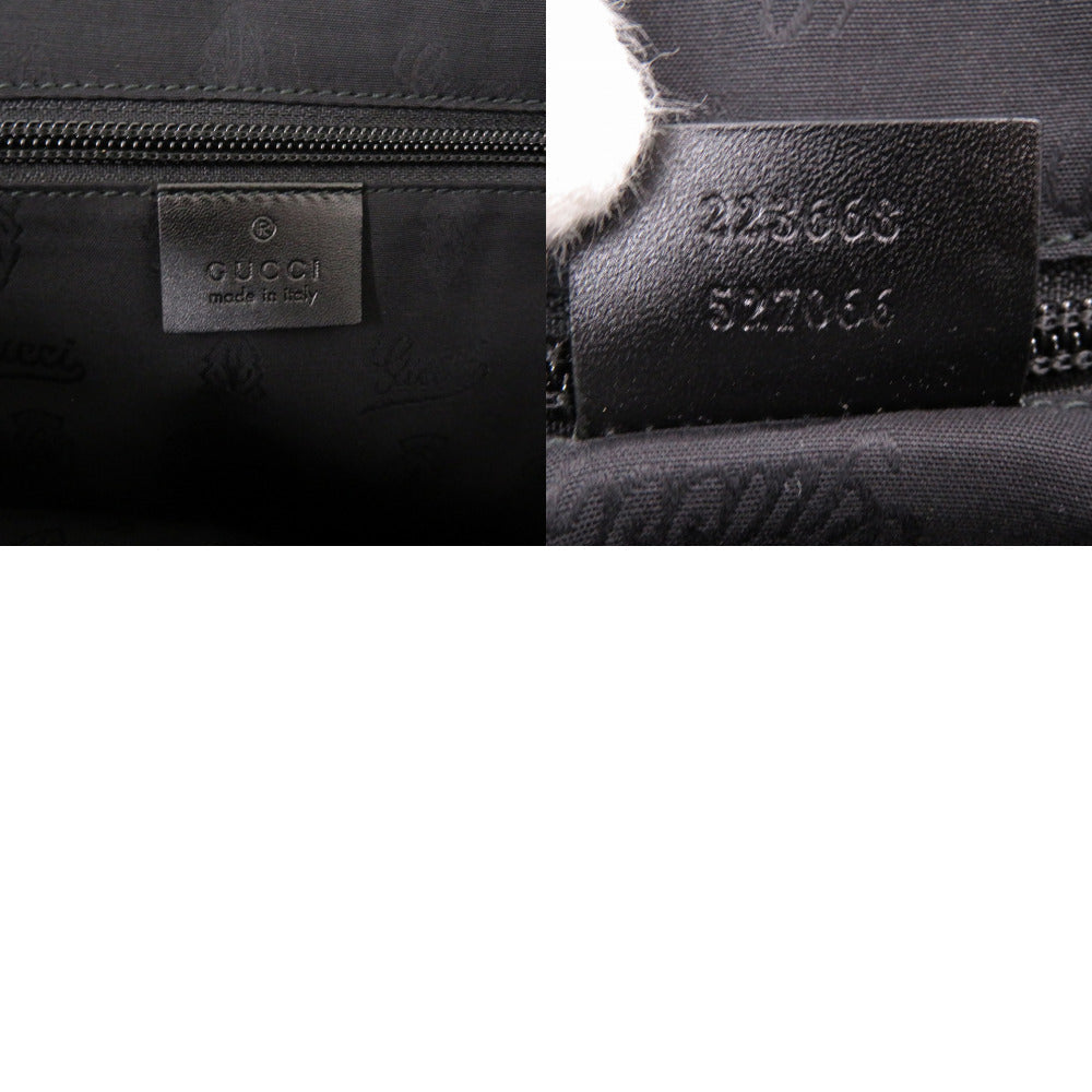 GUCCI Tote Bag 223668 PVC black