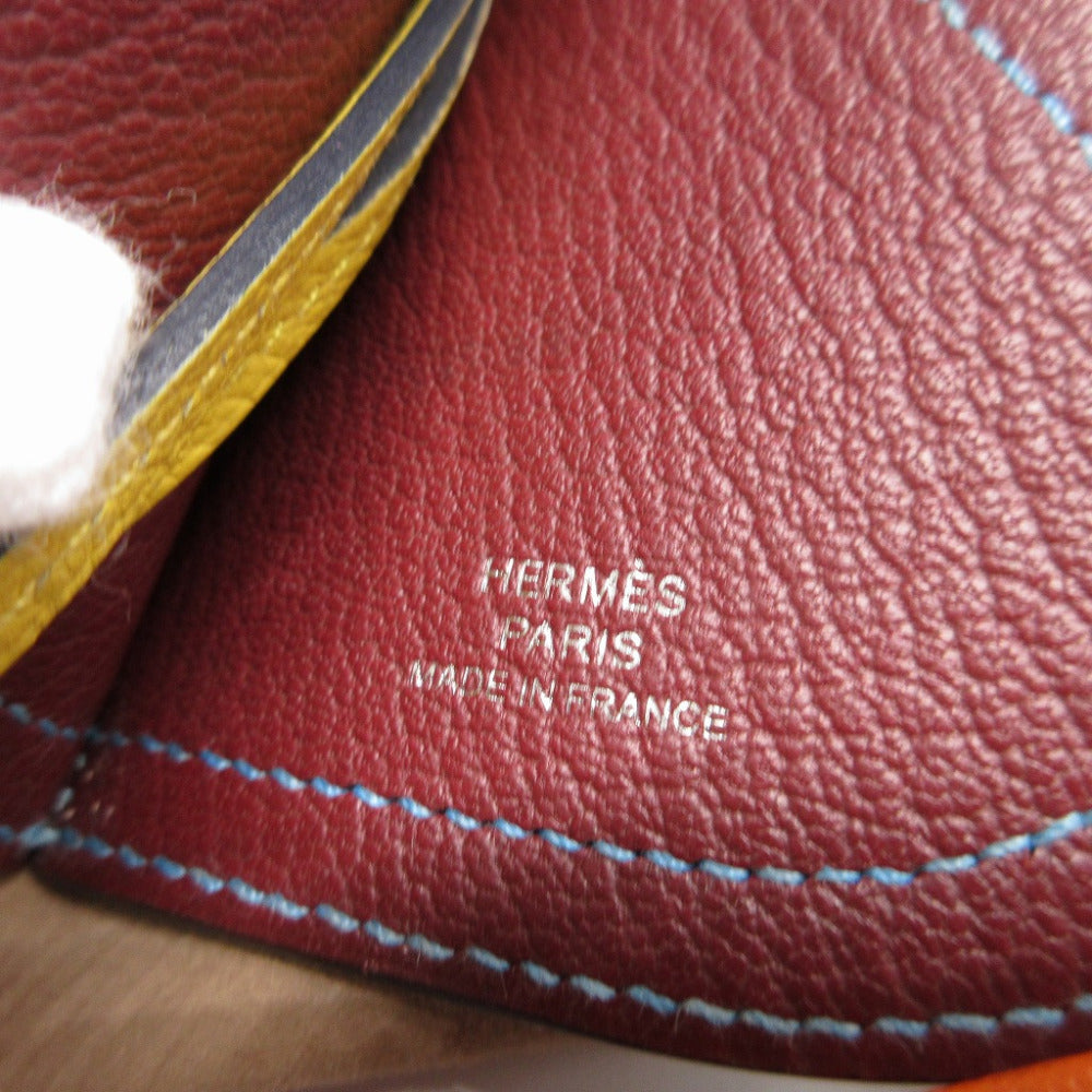 HERMES key ring Epsom gold Camille