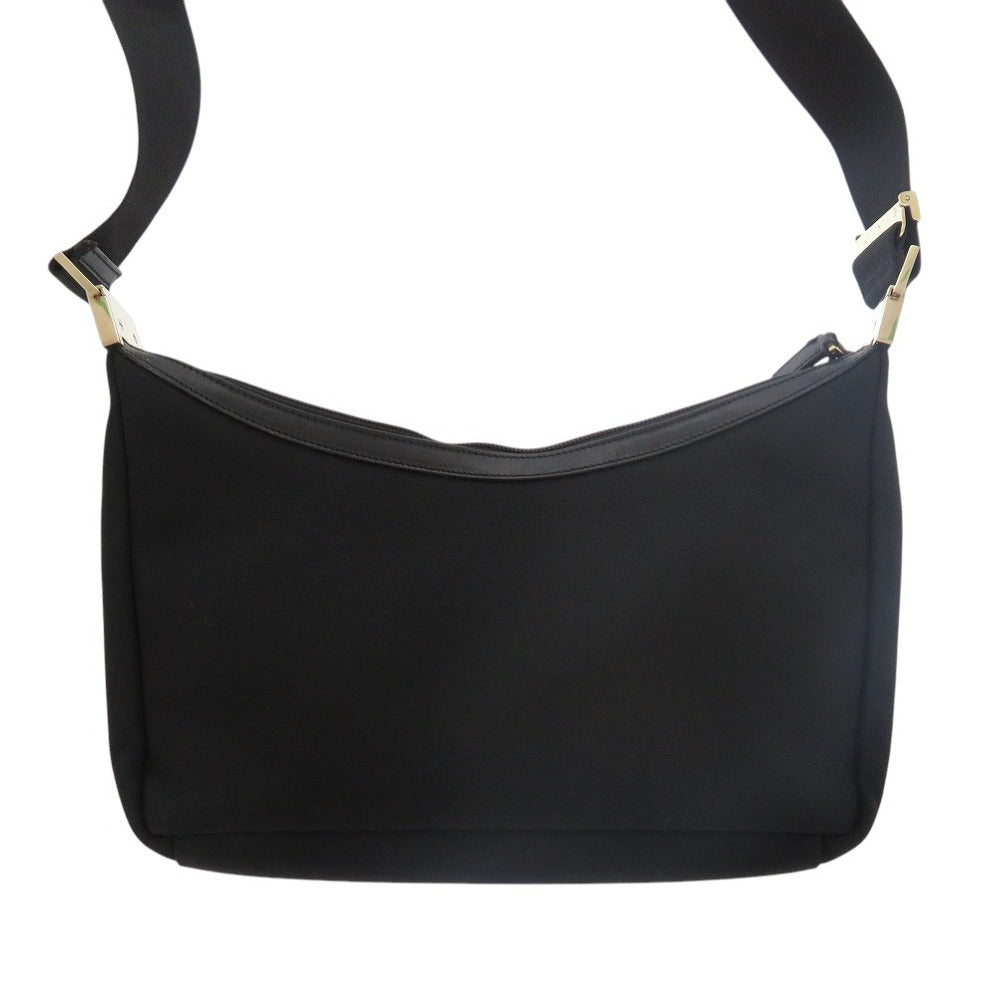 GUCCI Shoulder Bag canvas black
