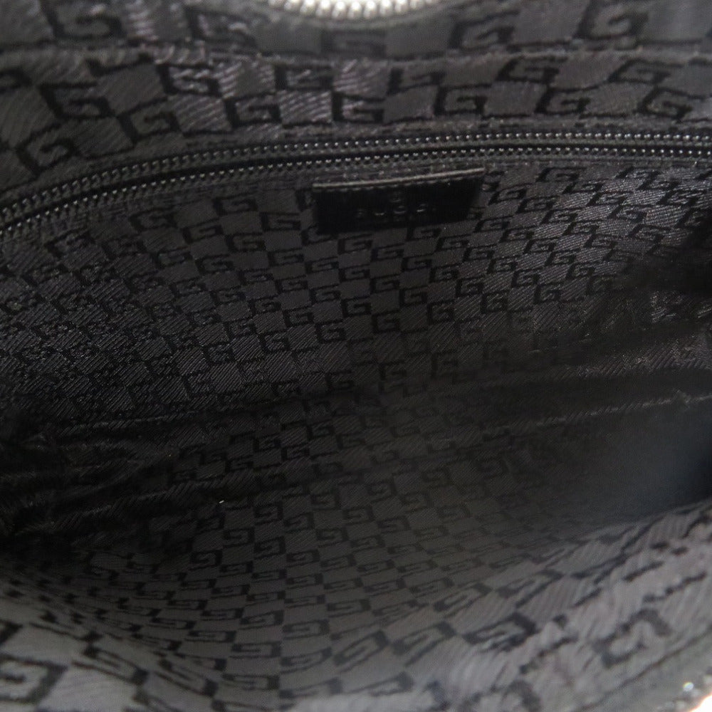 GUCCI Shoulder Bag canvas black