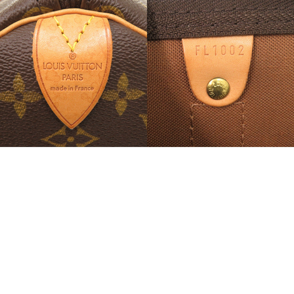 LOUIS VUITTON Boston Duffel bag M41428 Monogram canvas Brown Monogram Keepall 45 mens Used