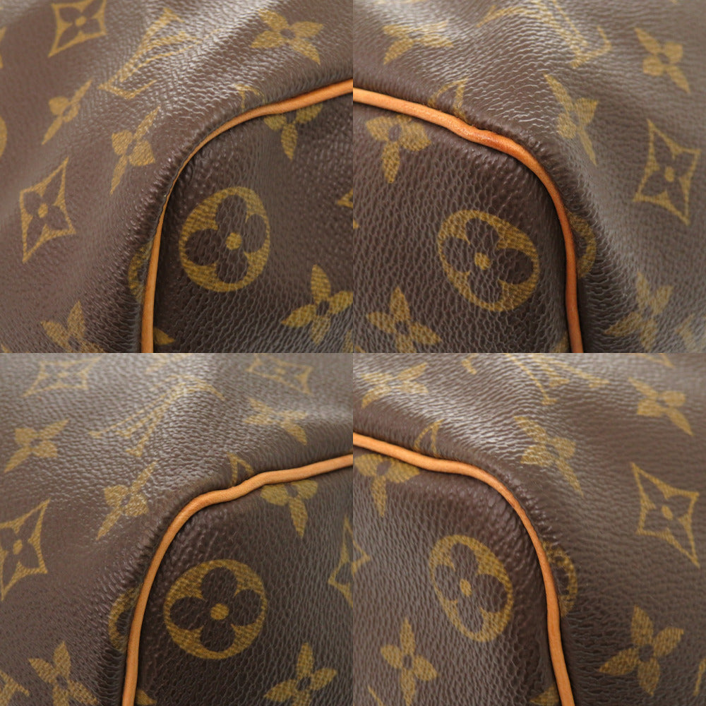 LOUIS VUITTON Boston Duffel bag M41428 Monogram canvas Brown Monogram Keepall 45 mens Used