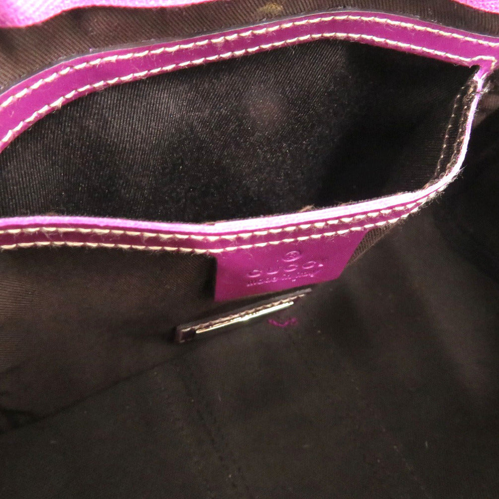 GUCCI Boston Duffel bag 190257 497717 GG Supreme purple