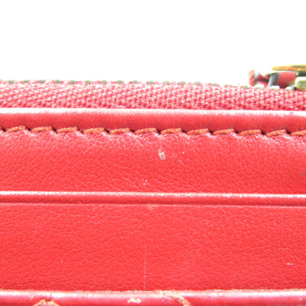 GUCCI Coin case 627064 leather Red GG Marmont