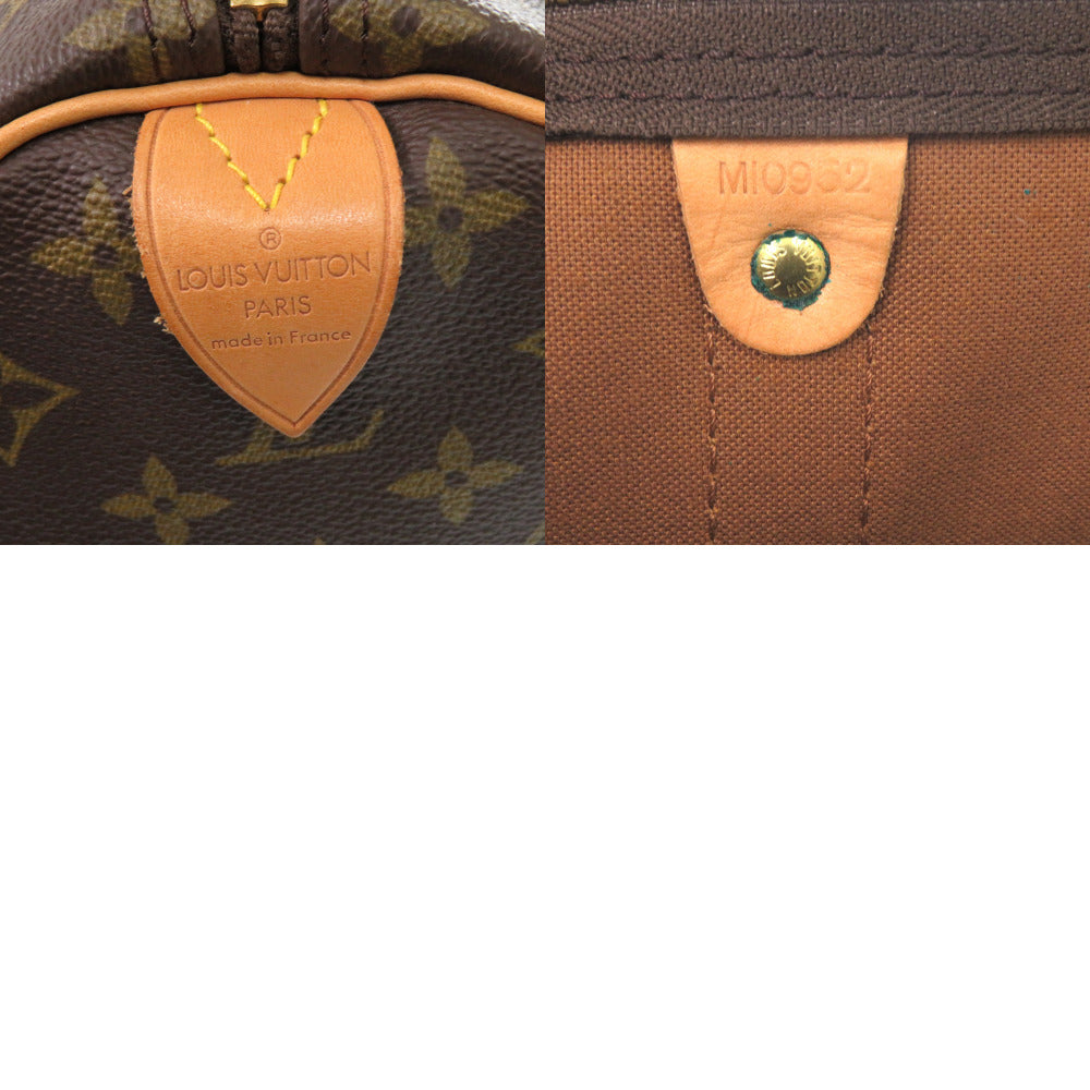LOUIS VUITTON Boston Duffel bag M41422 Monogram canvas Brown Monogram Keepall 60 mens Used