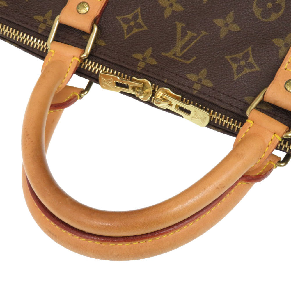 LOUIS VUITTON Boston Duffel bag M41422 Monogram canvas Brown Monogram Keepall 60 mens Used