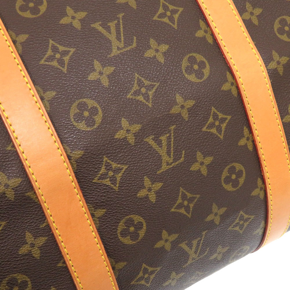 LOUIS VUITTON Boston Duffel bag M41422 Monogram canvas Brown Monogram Keepall 60 mens Used