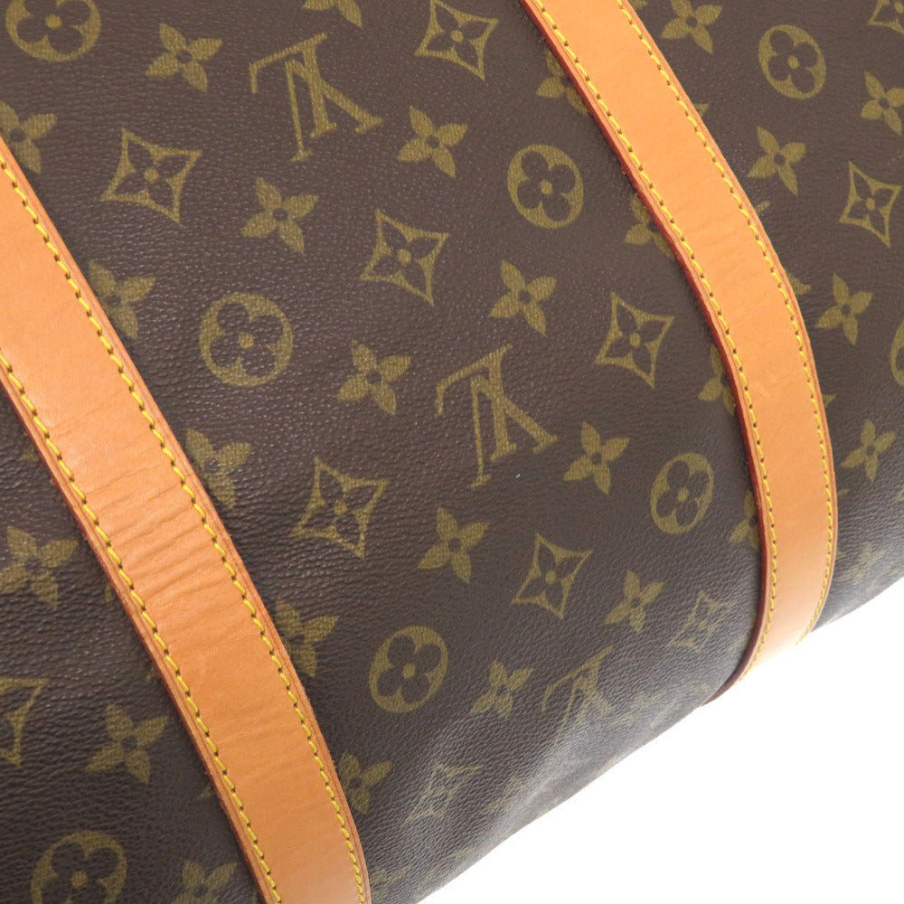 LOUIS VUITTON Boston Duffel bag M41422 Monogram canvas Brown Monogram Keepall 60 mens Used