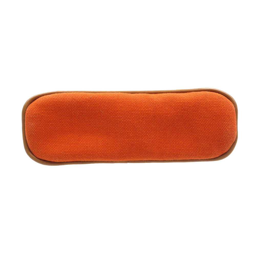 HERMES Pouch Cotton, Leather Orange Boride pouch mini mini